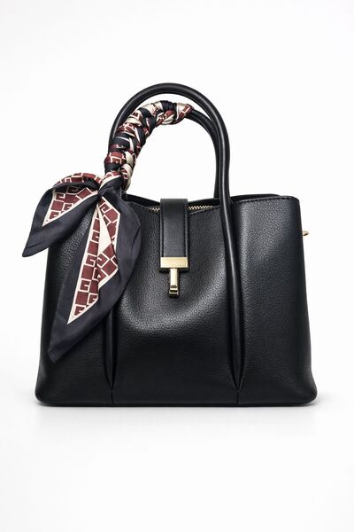 ZERVA QUEEN Women's Handbag |   Shawl with Handle |   Gold Locked |   Casual ...