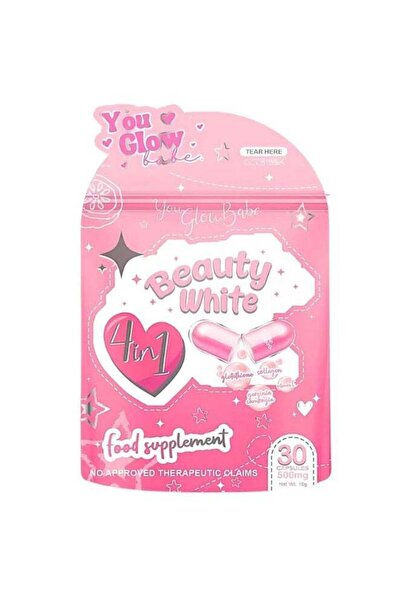 You Glow babe مكمل بيوتي وايت لتفتيح البشرة 4 في 1 – 30 كبسولة