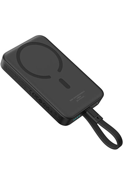 Baseus Baterie externă Mini 10000mAh, 30W, USB-C, 3 porturi, Negru