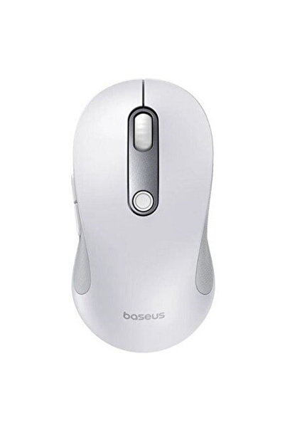 Baseus F02, Bluetooth/USB Wireless, White