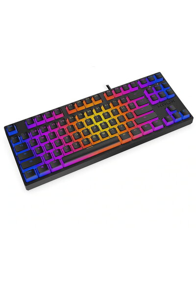 Krux Atax PRO RGB Pudding Outemu, Cu brad, USB, Layout US, Negru