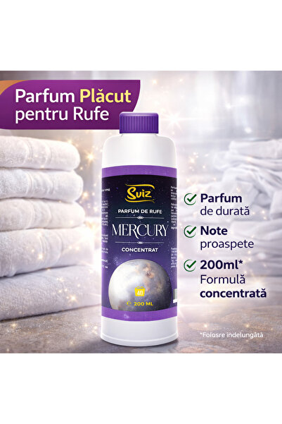 sviz Luxury Mercury laundry perfume, 200mL