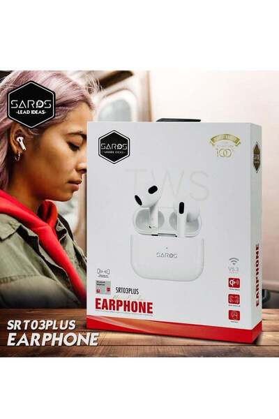 SAROS TWS Wireless Earbuds, Earphone Bluetooth 5.3, Quickly Connection, Hifi ...