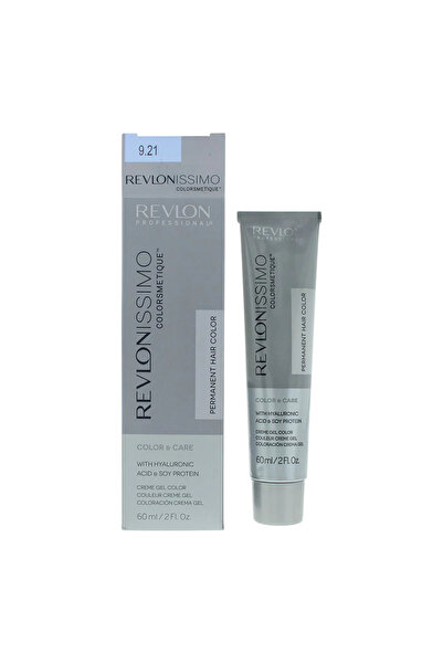 Revlon , Revlonissimo Colorsmetique, Permanent Hair Dye, 9.21 Very Light Irid...