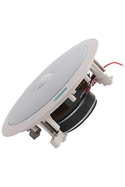 DSPPA Difuzor coaxial de tavan 20W cu 2 cai DSP703 100V 6.5" 60Hz-18kHz Alb