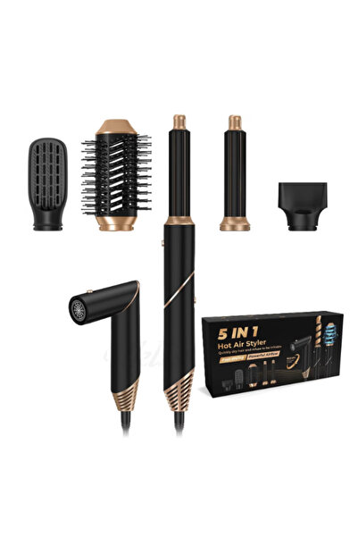 OEM 5 in 1 Hot Air Styler Hair Dryer with Automatic Curling Device, Dryer