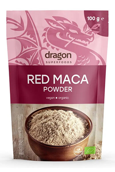 Dragon Superfoods Maca rosie pudra raw 100g DS