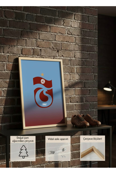 roys Trabzon spor logolu tablo