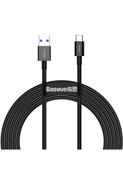Baseus Cablu USB la USB Type-C Superior, 2 m, Încărcare rapidă, 66W, CATYS-A0...