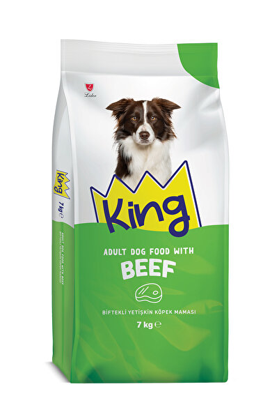 King Biftekli Yetişkin Köpek Maması 7 Kg