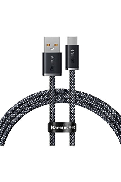 Baseus Cablu USB la USB-C Dynamic Series, 100W, 1m Negru