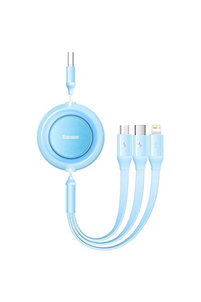 Baseus Cablu USB 3-în-1 Bright Mirror 2 pentru micro USB / USB-C / Lightning ...