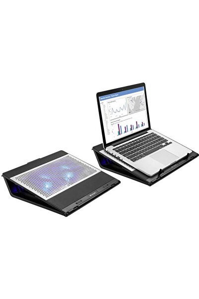 Tracer Suport de racire pentru laptop de 17" 1100RPM Negru