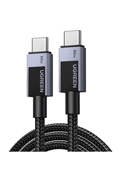 Ugreen USB-C la USB-C L524 PD 3A 2m Gri