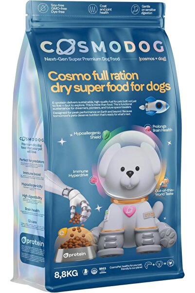 Cosmopet طعام الكلاب الجاف COSMODOG بنكهة البط مع بروتين E المضاد للحساسية لل...