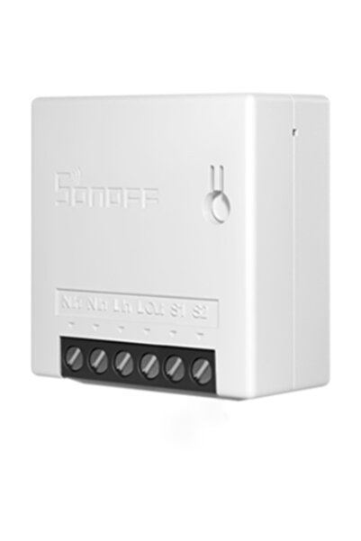 Sonoff MINI R2, 10 A, 2.4 GHz, Alb
