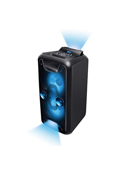 Somogyi Party, 2x20cm, acumulator, BT, LED Negru