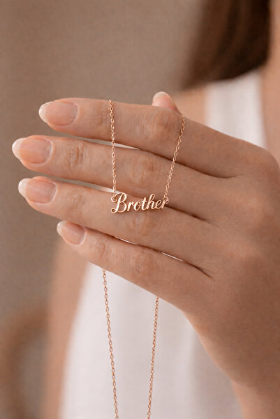 Soleildor 925 ayar Orijinal Gümüş Arkadaşa Kardeşe özel Hediye Sevgi Kelimele...