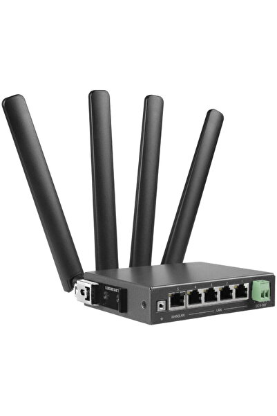 EDIMAX WL-Router D5G-8459 (Industrial DIN Rail 5G NR) Negru