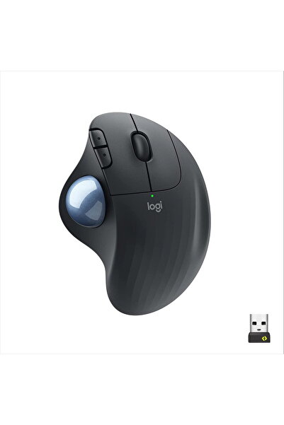 logitech ERGO M575 for Business, trackball graphite/blue
