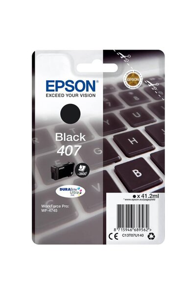 EPSON C13T07U140 BLACK INKJET CARTRIDGE