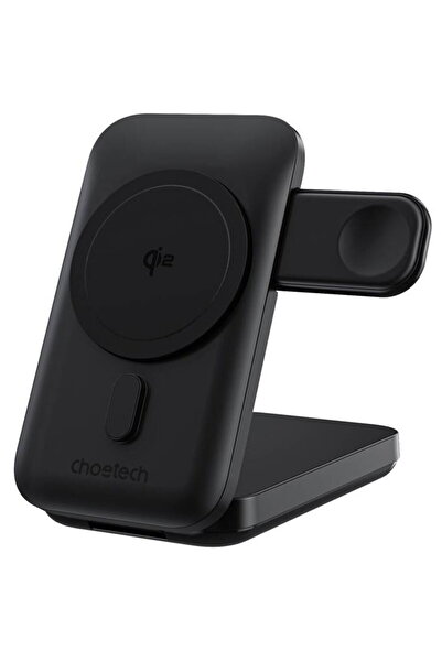 CHOETECH 3in1 Mag Charger Holder B750 10000mAh Qi2 (Black)