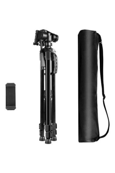 PULUZ Trepied / Trepied cu cap 3D 360° + suport telefon PU3096B