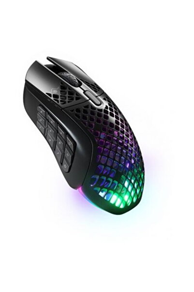 SteelSeries Aerox 9 (2022) Gaming Mouse, Wireless, Onyx, Negru 18000 dpi