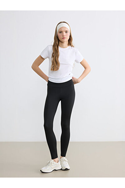 LC Waikiki Sparkly Choices High Waist Women's Sports Leggings from Shining Store