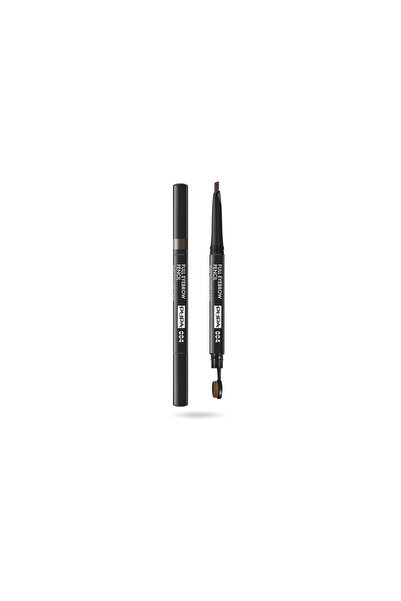 Pupa , Full, Paraben-Free, Definer, Double-Ended, Eyebrow Cream Pencil & Brus...