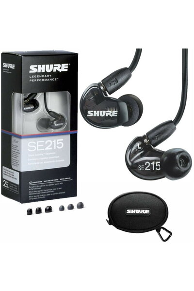 Shure Căști SE215 Negre