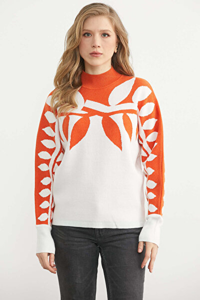 Sementa Светр з візерунком у вигляді крил кажана - кістковий