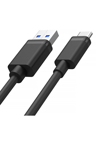 Unitek CABLU USB USB-A — USB-C 50CM, Y-C481BK NEGRU