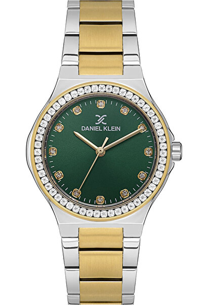 Daniel Klein Kadın Kol Saati Tam Çelik Kasa Kordon 3 ATM Su Geçirmez Şık Tasarım