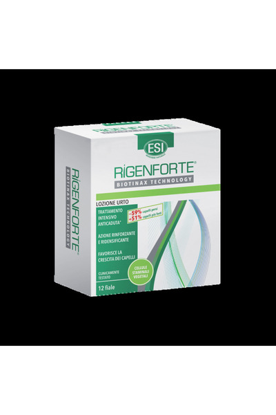 ESI Tratament Par Rigenforte 12 Fiole, Anticadere, Regenerare Intensa, Par mai Des si Sanatos