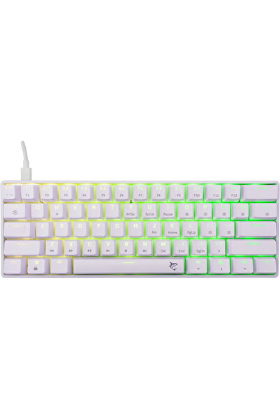 white shark Gaming cu fir GK-004231 SHINOBI -2 Maro SW Alb