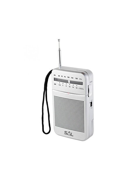 Somogyi Radio portabil 2 benzi, argintiu