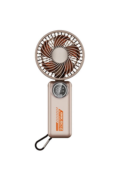 Techsuit Ventilator Portabil cu Baterie si Display Digital, 3600mAh - (Z8) - ...