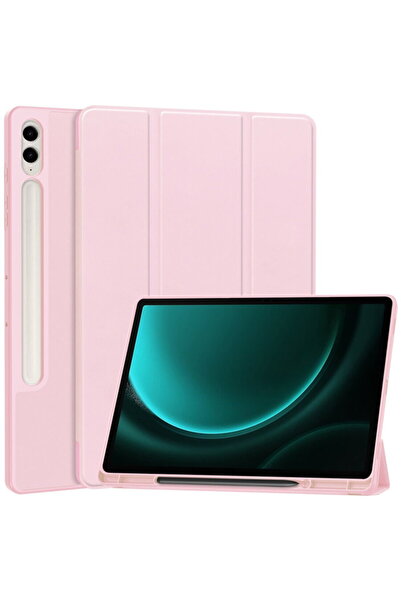 Techsuit Case for Samsung Galaxy Tab S9 FE Plus - Flex Trifold - Pink