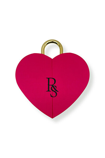 Cattleya Cutie cadou în formă de inimă cu deschidere, fucsia, 30 cm