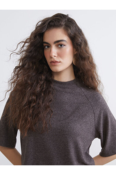 LC Waikiki Özmarka New Season Crew Neck Drawstring Waist Women's Knitwear Swe...