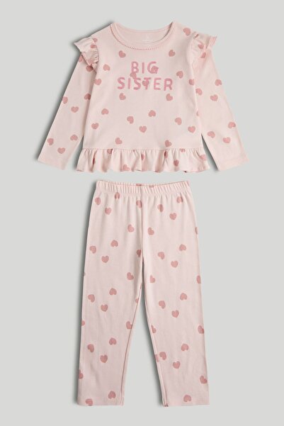 MOTHERCARE Pink Big Sister Pyjamas