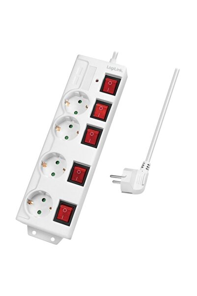 LogiLink PRELUNGITOR LOGILINK, Schuko x 4, conectare prin Schuko (T), cablu 1...