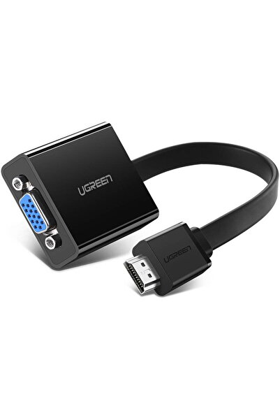 Ugreen Adaptor HDMI la VGA MM103, 25 cm (negru)