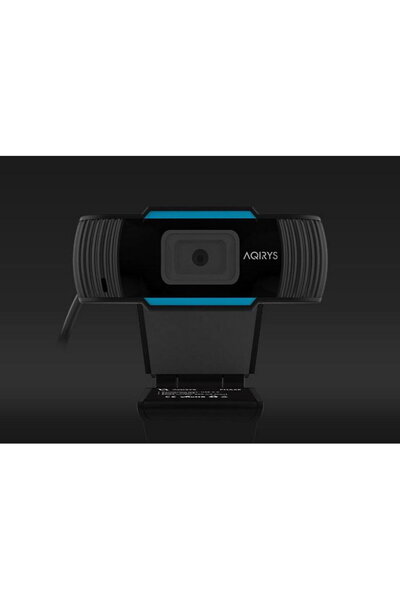 AQIRYS Webcam Phase Full HD, 1.8m, neagră