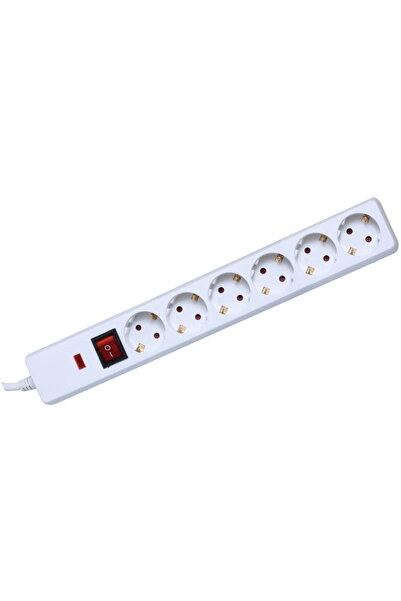 Somogyi Extension cord with surge protection, 6 outlets