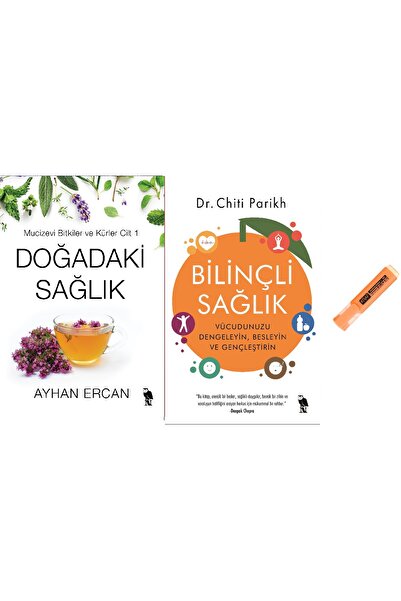 Nemesis Kitap Doğadaki Sağlık + Bilinçli Sağlık / 2 Kitap Set ( KALEM HD)