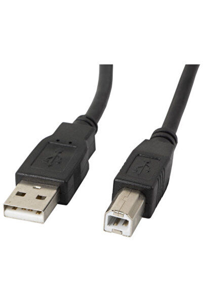 Lanberg CA-USBA-11CC-0030-BK Cablu USB 3 m USB 2.0 USB B Negru