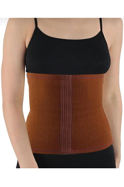 LIFEFIX مشد من الصوف البني يحافظ على الدفء ويوفر الدعم