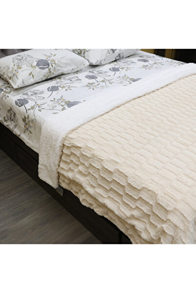 Caressa Bedspread, GS3919, 200 x 220 cm, polyester, cream
